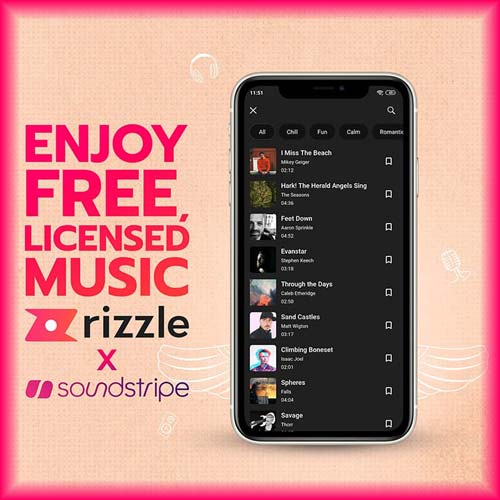 Rizzle announces global collaboration with Soundstripe
