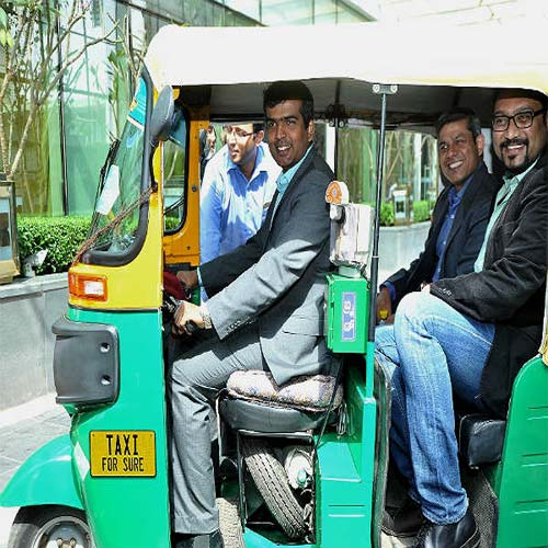 Three Wheels United announces mobile app for auto rickshaw drivers