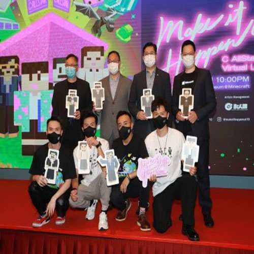 C AllStar hosts Asia's first virtual Minecraft concert