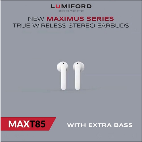 Lumiford brings the futuristic Max T85 Advanced Wireless Earphones