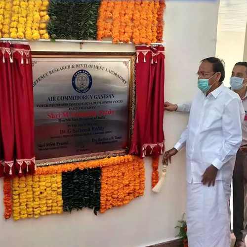 Naidu inaugurates DRDO's Integrated weapons system design centre in Hyderabad