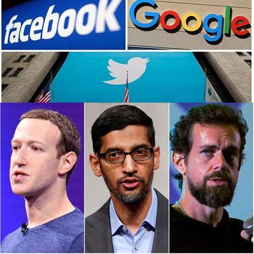 Mark Zuckerberg, Jack Dorsey, and Sundar Pichai to testify before Congress on digital misinformation