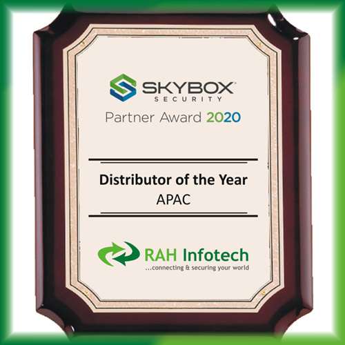 RAH Infotech Named Distributor of the Year by Skybox Security
