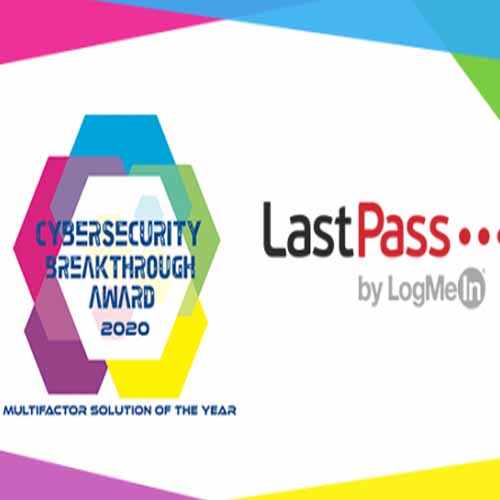 LastPass Recognized for Authentication Technology Innovation with 2020 CyberSecurity Breakthrough Award