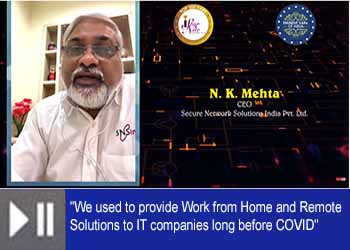 "We used to provide Work from Home and Remote Solutions to IT companies long before COVID"