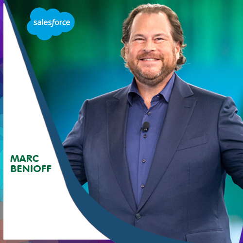 Salesforce CEO Marc Benioff expects half or more of employees to continue WFH