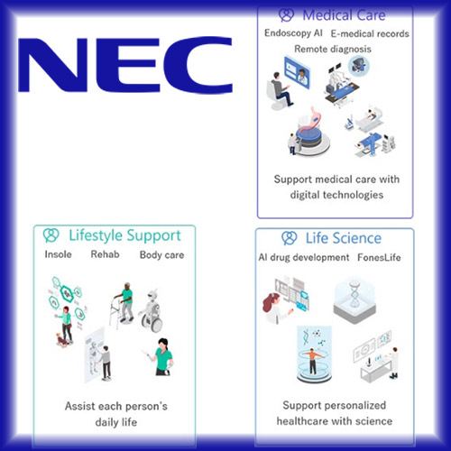 NEC Utilizes Digital Technologies to Create Healthcare and Life Science Business