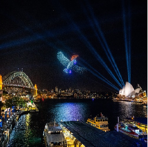 Sydney drone spectacular sets new vision