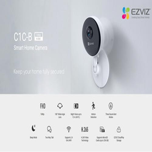 EZVIZ unveils its compact indoor WiFi camera C1C-B
