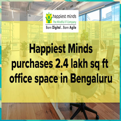 Happiest Minds purchases 2.4 lakh sq.ft office space in Bengaluru