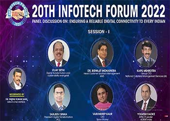 Panel Discussion Session - I At 20th Infotech Forum 2022