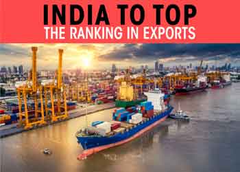 India to top the ranking in exports