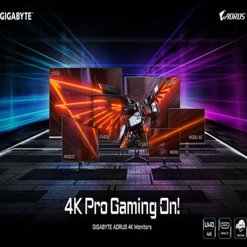 GIGABYTE 4K Gaming Monitor Lineup Shine with Worldwide Recognition