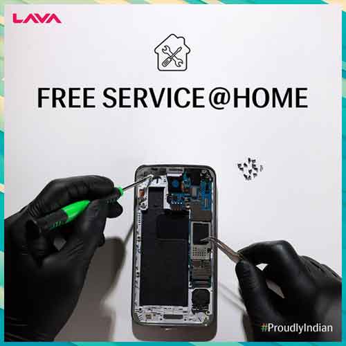 Lava intros "Service At Home" for all of its upcoming smartphones