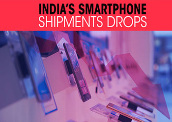 India’s smartphone shipments drops