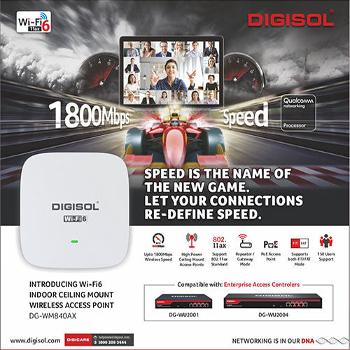 DIGISOL brings new range of Wi-Fi 6 Access Points