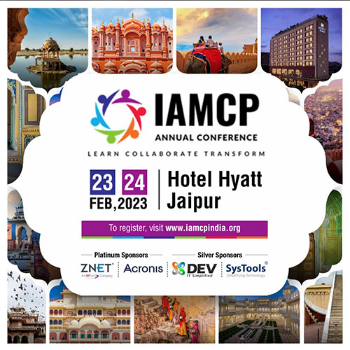 The IAMCP India conducts its All India  Conference in Jaipur