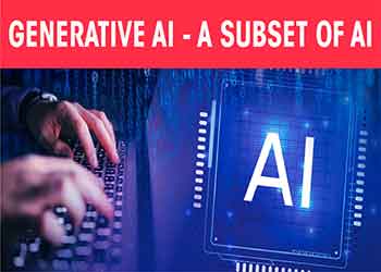 Generative AI - a subset of AI