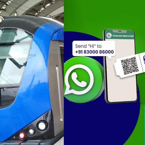 Chennai Metro Rail launches WhatsApp e-tickets