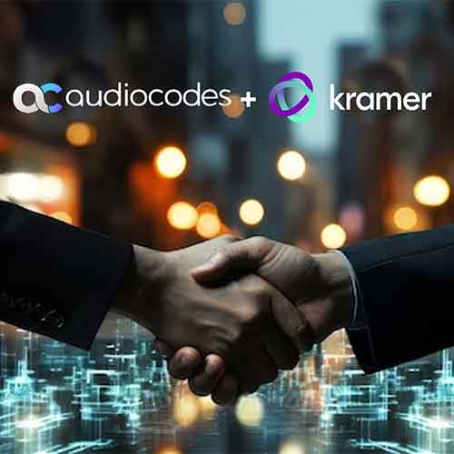 Kramer and AudioCodes to deliver complete solution for Microsoft Teams Rooms