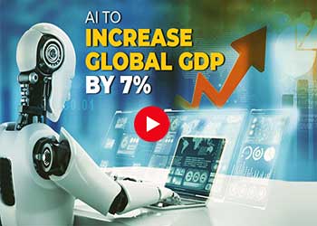AI to increase global GDP by 7%