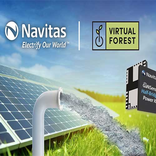 Navitas Semiconductor Partners with Virtual Forest to Power India's Solar Pump Revolution with GaNFast™ Technology